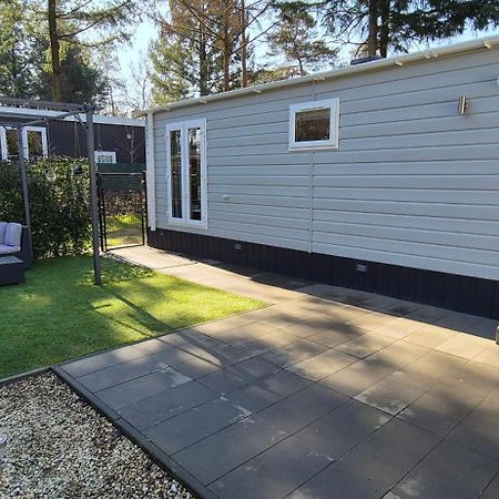 Het Veluwse Boshuisje Knus Chalet Met Omheinde Tuin Op De Veluwe Hoenderloo Extérieur photo