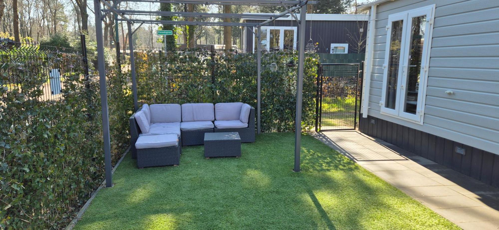 Het Veluwse Boshuisje Knus Chalet Met Omheinde Tuin Op De Veluwe Hoenderloo Extérieur photo