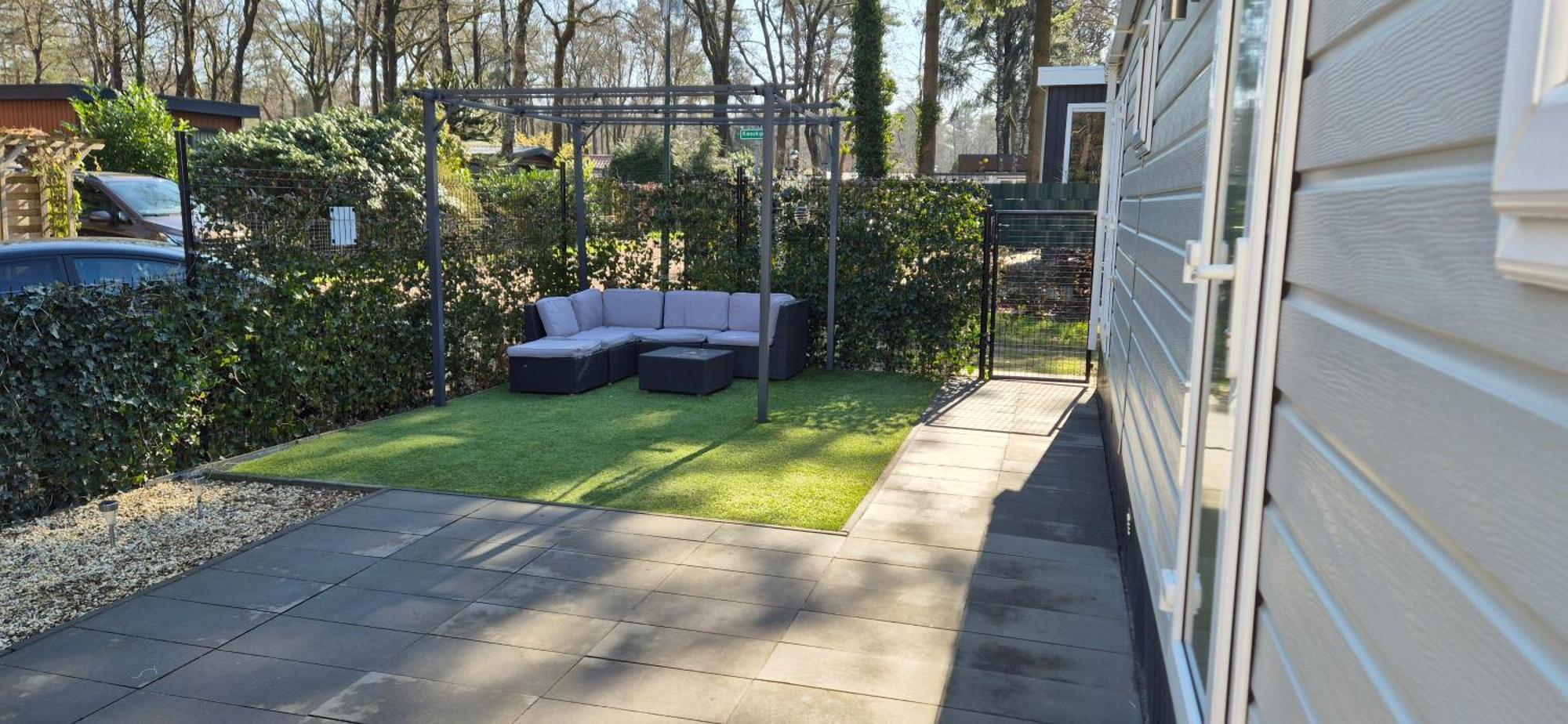 Het Veluwse Boshuisje Knus Chalet Met Omheinde Tuin Op De Veluwe Hoenderloo Extérieur photo
